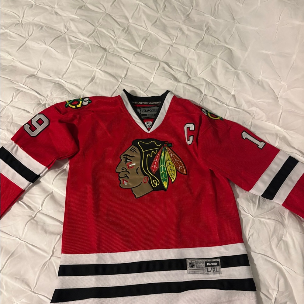 Reebok Red Authentic NHL Jersey
